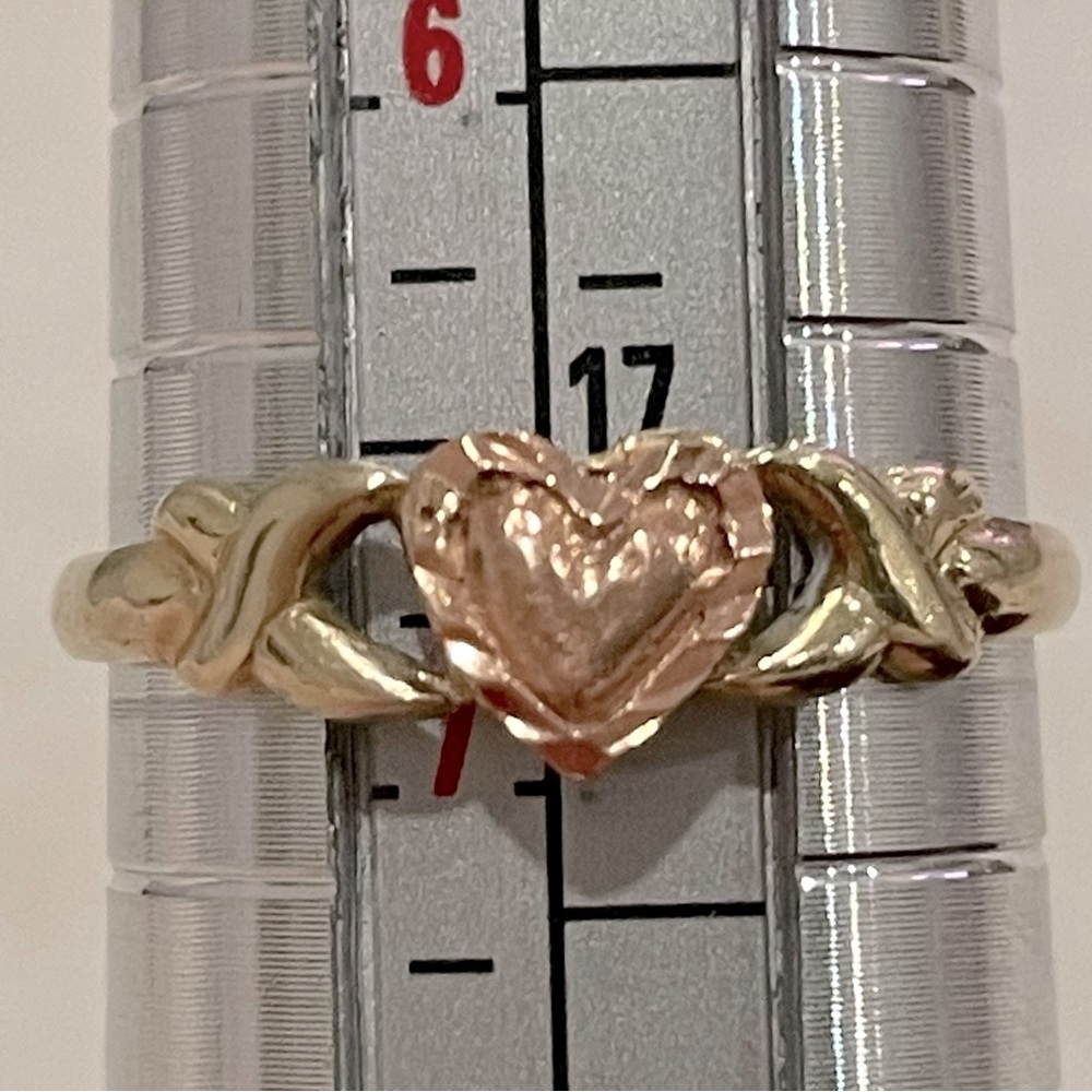 14K Heart Ring